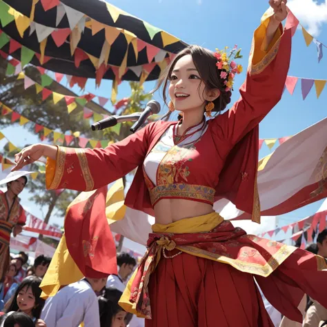 Inti Raymi fest, sunny, HD