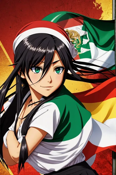 Mexico as an anime character