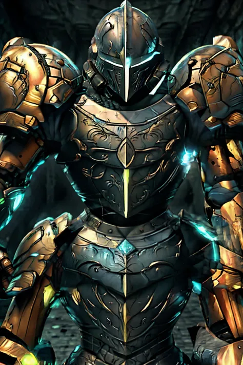 Samus Aran as a mideval knight