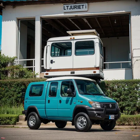 A suzuki multicab double cab 