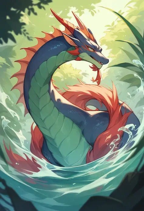 Chinese Dragon water earth 