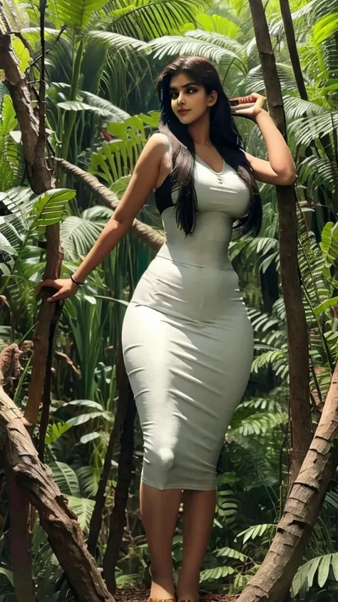 6 feet tall big ass beautiful indian girl in jungle