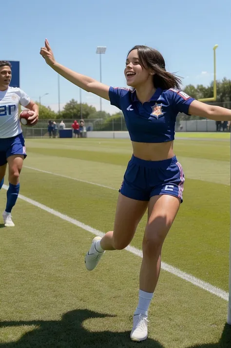 jenna_ortega she celebrating a football goal💪