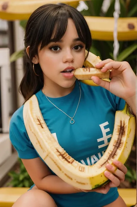 jenna_ortega she sucking the banana