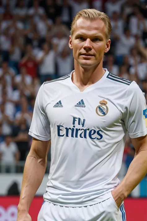 Erling haaland in real madrid jersey