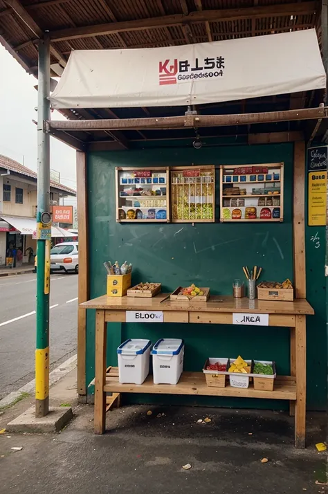 Geprek food stall block m