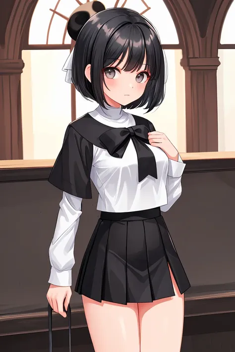 Sister　saint　Black Hair　mini skirt