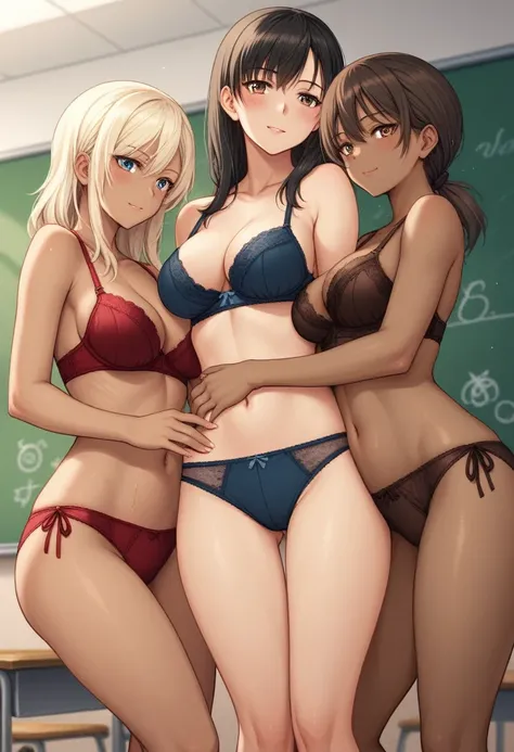 (((dark tan skin)))
dark-skinned female, tanned　Dark brown skin　　Strike Witches　Kaneshiya Shitara　Top is military uniform　Dark brown skin　Dark brown skin　Dark brown skin　Dark brown skin　　Bottom Panties only　Bottom Panties　　　Fullback panties　Junior Bra　Shyn...