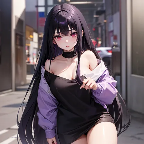 Appearance: Kyoko is a 14 years old kid that has long, flowing black hair with a purple tint, styled in a sleek and elegant manner. Her piercing red eyes are framed by thick lashes, she is often seen with dark, bold lipstick that highlights her full lips. ...