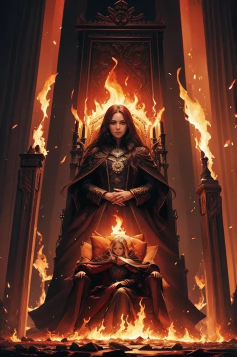 Image for book throne in flames 