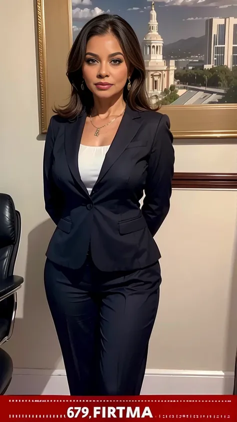 62 year old latina hottie dressed in formal secretary suit((62 ans))