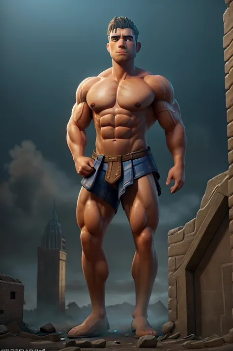 a greek god with giant muscular body, chiseled abs, heroic pose, dramatic lighting, epic fantasy, cinematic, intricate details, dramatic shadows, glowing energy aura, volumetric fog, cinematic composition, (best quality,4k,8k,highres,masterpiece:1.2),ultra...