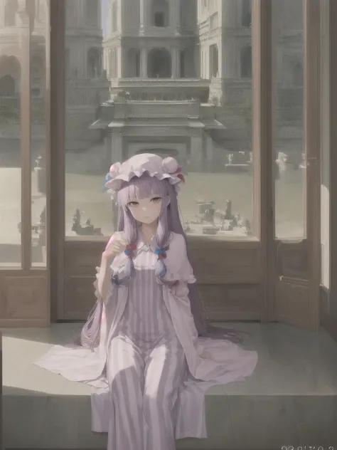 ((masterpiece:1.2, คุณpictureดีที่สุด, high_resolution, different_picture)),  patchouli_knowledge,  milf