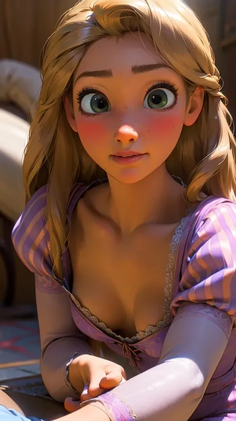 Rapunzel , hot , sexy , blush 