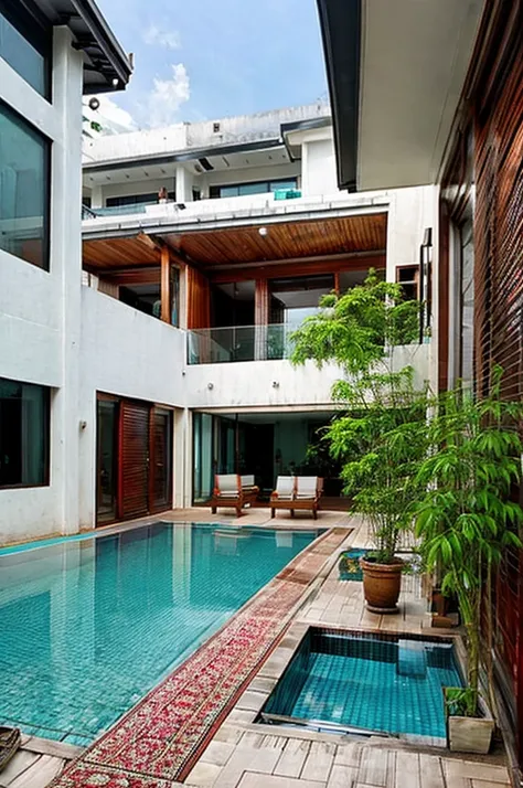 thai apartment, decoration.