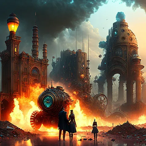 Apocalypse in the world of steampunk