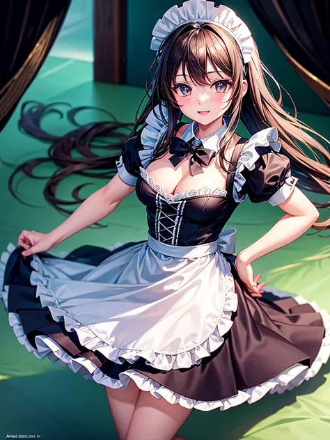 Highest quality,Highest Resolution,Maid,