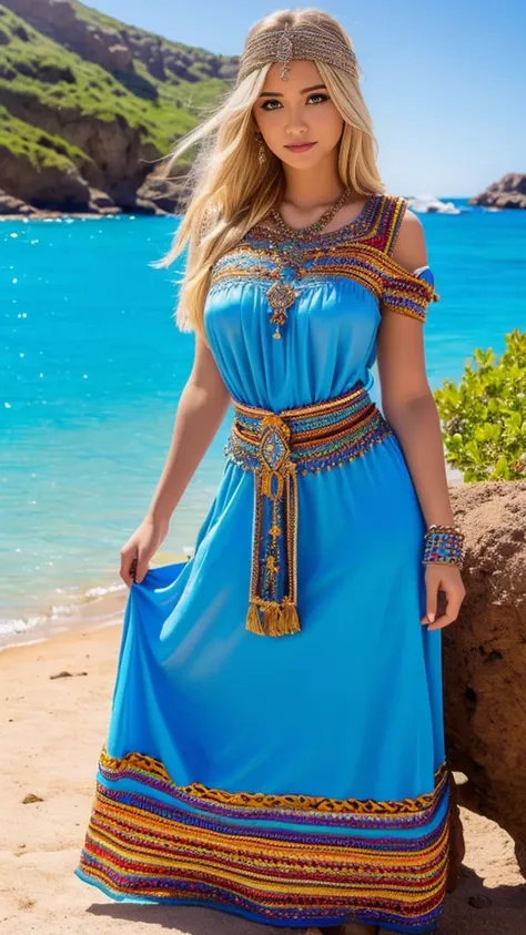 most beautiful blonde lady, robe kabyle, berber,amazigh, kabyle beauty, bijoux,kabyledress, attractive, hd,best, perfect body , ...