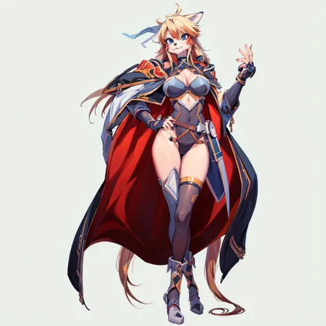 Generate the same character as the image, Full HD, 4K, no blur, High definition, the furry fox anime style character, fox&#39;s sister, fox ear, change the character&#39;s clothes, sensual succubus style character, transparent outfit,