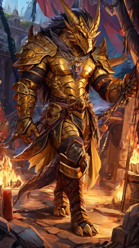 golden dragonborn