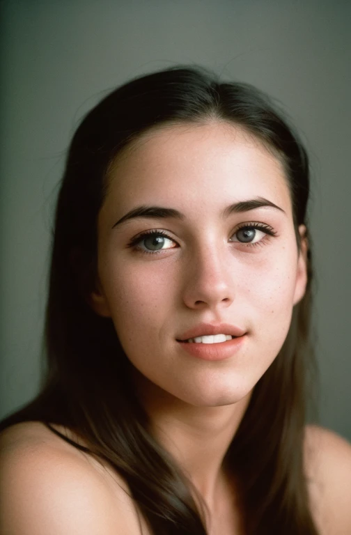 (close-up, editorial photograph of a 20 yo woman from the 1940s), (highly detailed face:1.4) (smile:0.7) (background inside dark, moody, private study:1.3) POV, by lee jeffries, nikon d850, film stock photograph ,4 kodak portra 400 ,camera f1.6 lens ,rich ...