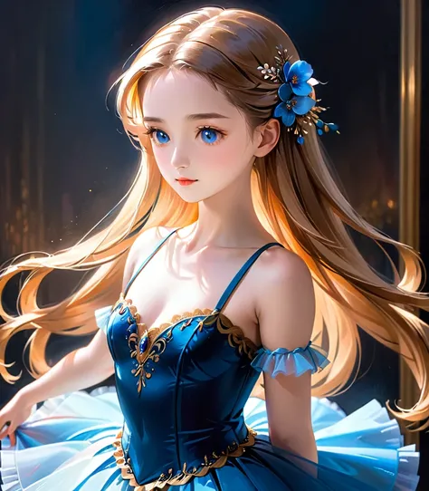 (highres,masterpiece:1.2),(realistic:1.37)"(best quality, highres, ultra-detailed, realistic),beautiful 19th-century portrait of a 16-year-old French ballet dancer, (She is half French and half Japanese, and is a stunning beauty with dark blue eyes and a h...