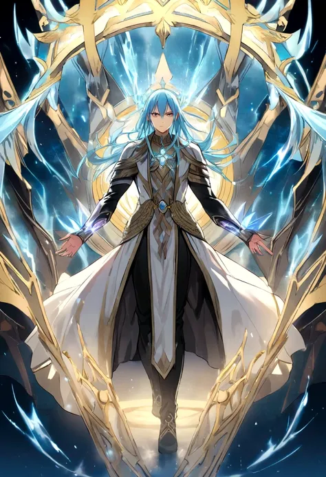 Rimuru tempest male in a god clothes and in a full power