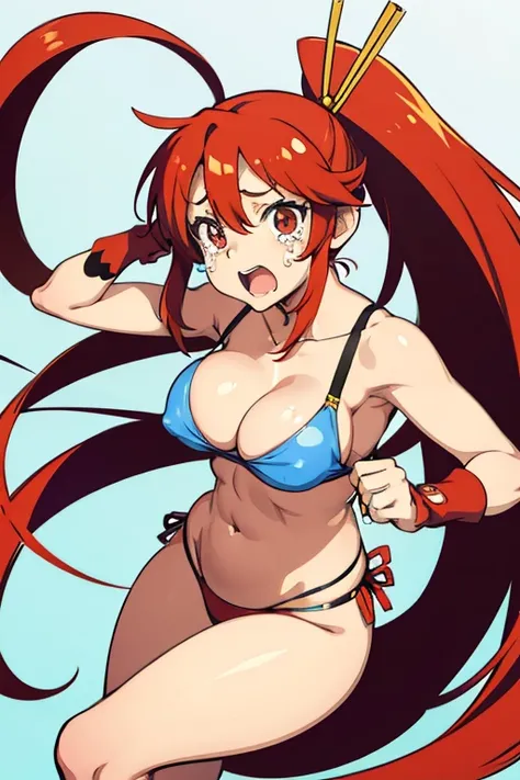 Yoko Littner、(Crying face:1.3)、thigh、Nipples