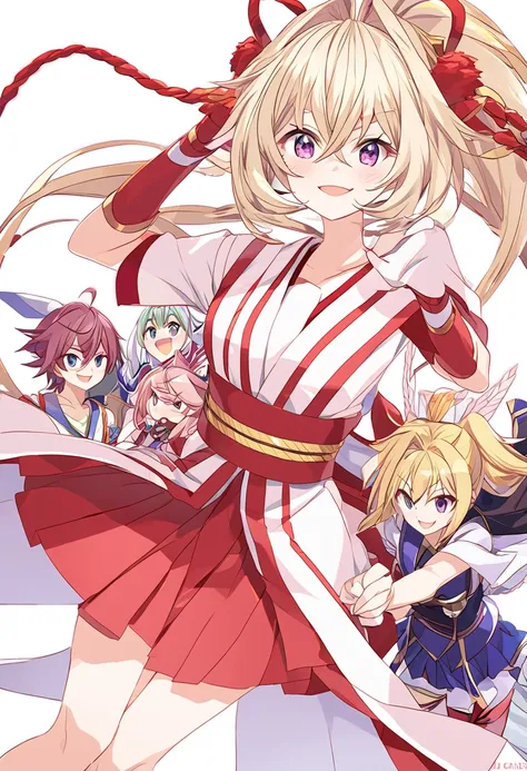 kusakabe maron, nontraditional miko, kaitou jeanne, phantom thief jeanne xl (kamikaze kaitou jeanne.kamikaze kaitou jeanne)