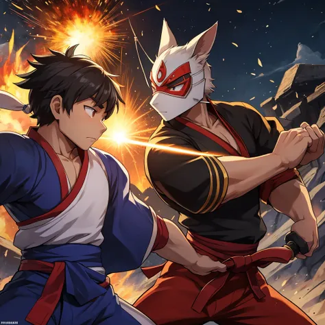 In a world where martial arts determine the fate of nations, young warriors train endlessly to become the best. Takeshi, a martial arts prodigy, was raised in a small village where his father, a legendary fighter, trained him since he was little. although,...