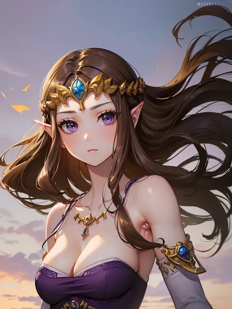 ((((Very beautiful mature woman)))),((((Exposed breasts))))),((Expressionless)),((((Show your armpits)))),((((One woman is shown)))),((side angle)),((upper body)),((Very beautiful jewel-like eyes)),,(((非常にBeautiful Face))))Anime art style,masterpiece,(High...