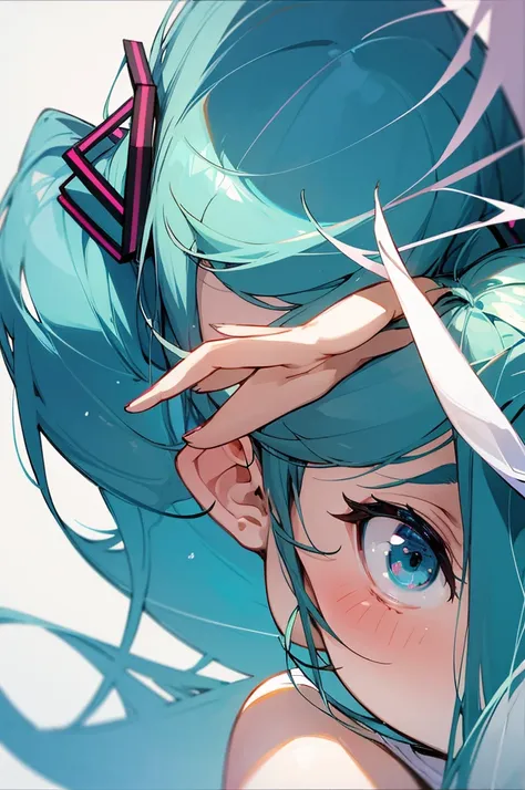 Hatsune Miku, insult, beautiful 다리, beautiful, beautiful 팔