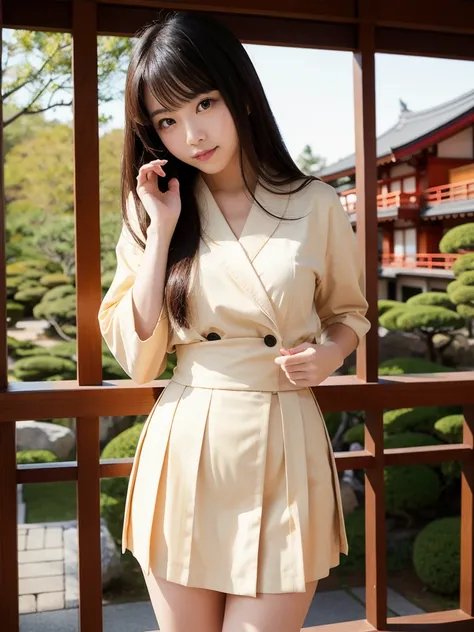 young, Glamour,、Super sexy and super cute Japan girl、 Japanese  uniform,nsfw,()