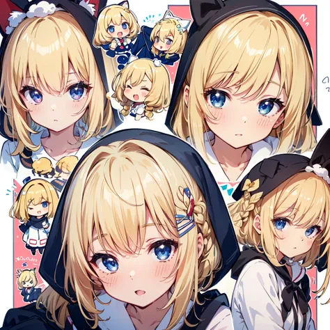 {{Top Quality}}, {{Very Detailed, High Detailed Face, High Detailed Beautiful Eyes, Super Detailed: 1.3), (Delicate Illustration: 1.2)}}, {{{Top Quality}}}, blonde hair,Braid hair,,nsfw,lying,DeepDanbooru,flat chest,,chibi ,oily skin,top-down bottom-up,flu...