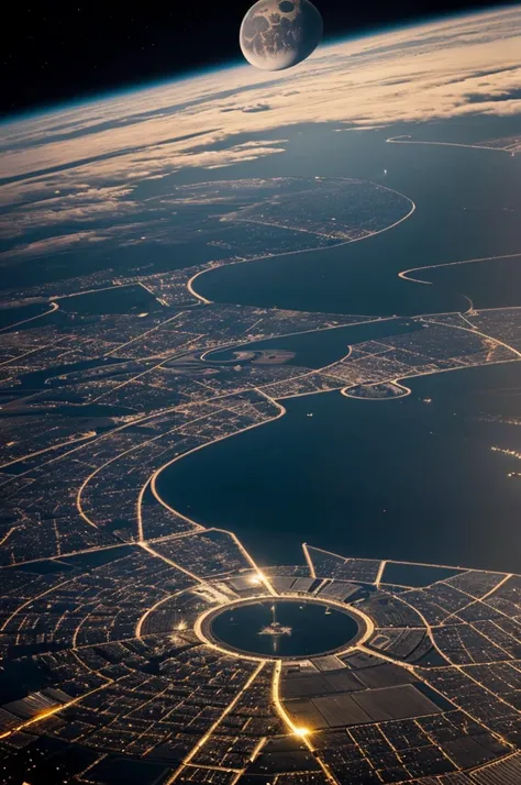 Notre ville du futur est sur la Lune, elle sera à moitié sous terre pour plus de sécurité face aux météorites. Cette base lunaire sera placée dans un cratère de la Lune.
Elle disposera dun mini écosystème pour lagriculture et lélevage. La ville sera sous f...