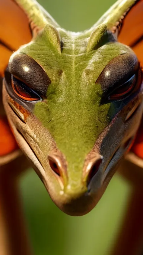 super close-up of a praying mantis　hd images