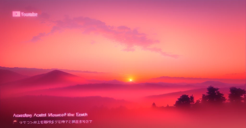 遠くに見えるMountain々and pink sky and pink clouds, Earth and pastel colors, Mountain々And a colorful sunset!!, Beasts, 🪔 🎨;🌞🌄, 日本のMountain, earth in the sky, dawn setting, dawn, sunrise colors, sunrise, Background Earth, Approaching the Earth, Heaven on Earth, mo...