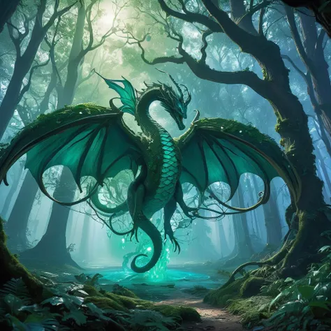 In the depths of the ancient Shadowwood Forest, and the air is thick with enchantment, dwells an enigmatic being known as Seraphina. Half serpent, half human, Seraphina navigates the tangled undergrowth with a grace that belies her eerie appearance—her low...