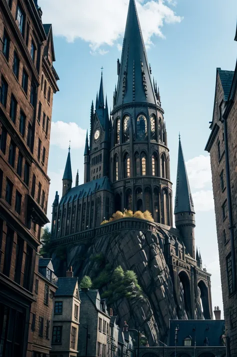 I want Harry Potter in a future city 