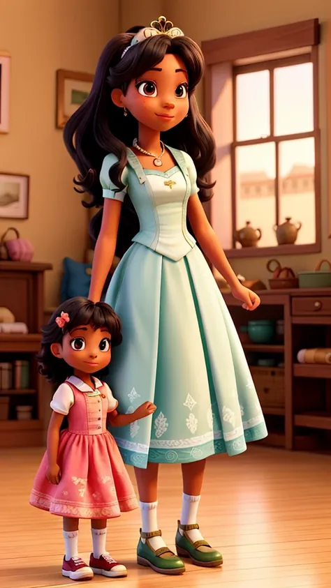 Tiana and her daughter