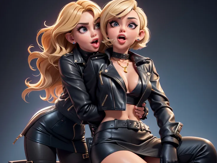 obra prima, melhor qualidade, ((miley cyrus, tan skin, wavy bob hair, open mouth, sticking tongue out side of mouth,)) head back, (sassy wicked sultry sneer, big teeth smile,) open mouth, pucker mouth, sunglasses, ((thick smoky black eye shadow, long fake ...