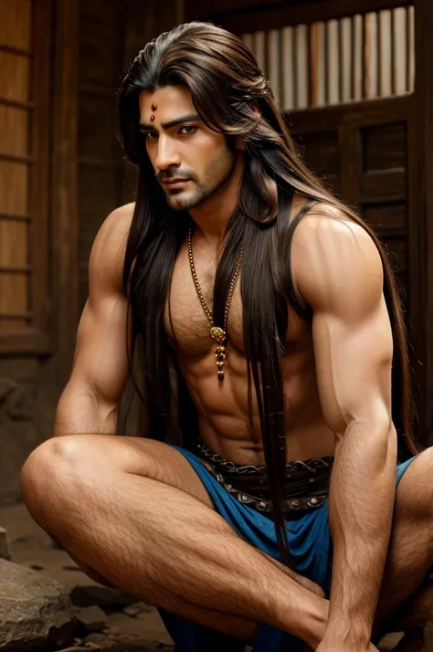 Mahadev long hair