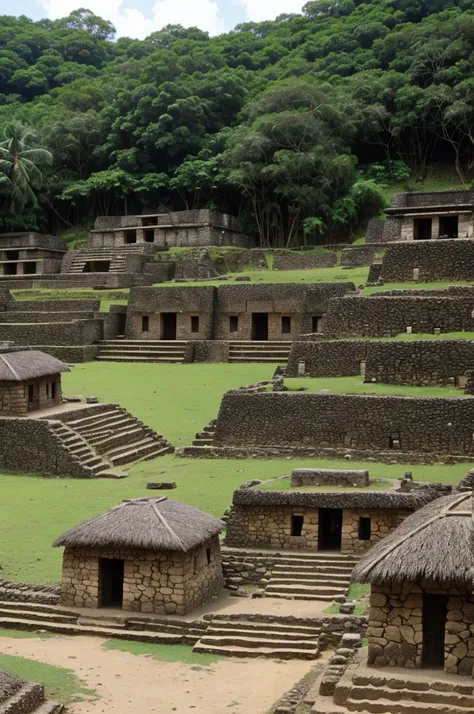 Olmec village