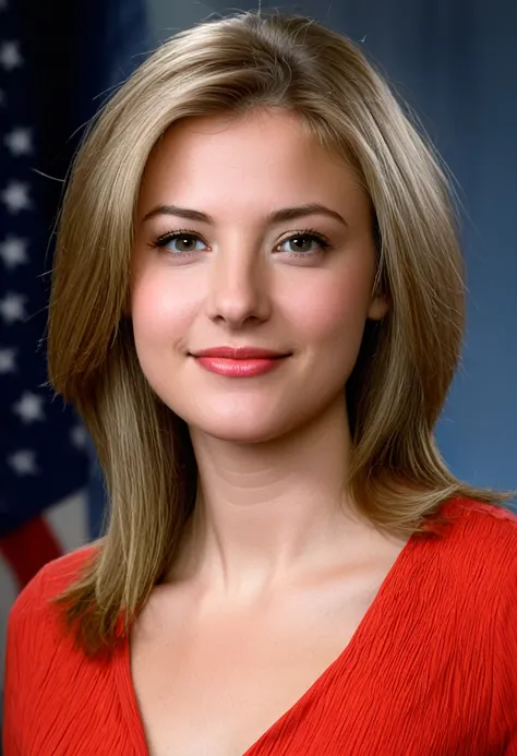 young dark blonde liberal woman