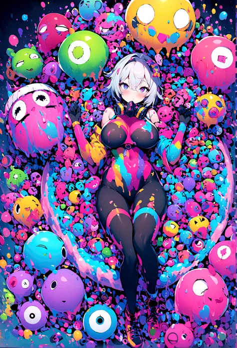 score_9, score_8_up, score_7_up, source_Busty MILF sleeps in colorful culture fluid、respirator、Swirling Eyes、Human body modification、Mental pollution、Hypnosis、Hollow Eyes、Lethargic eyeultiple Personality、Bubble、whole body、