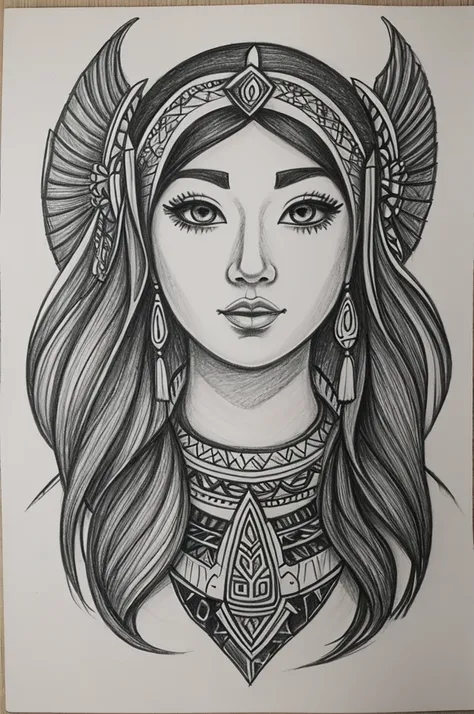 Draw a cultural identity drawing