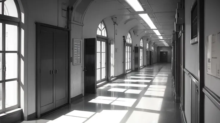 School hallway