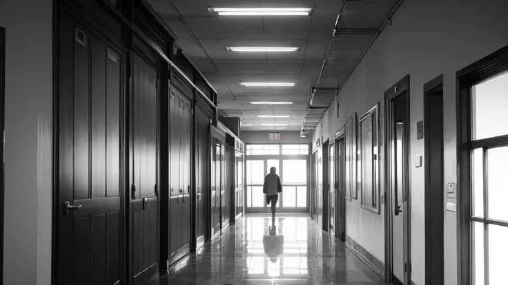 School hallway