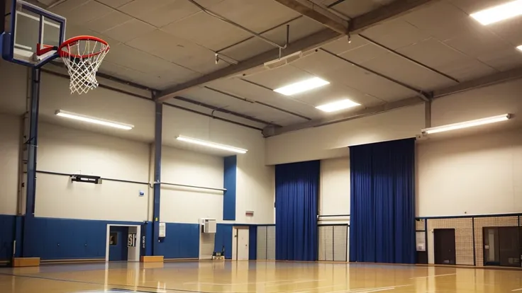 Basketball gym