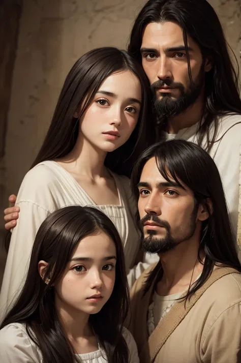 Jesus and his daughter 